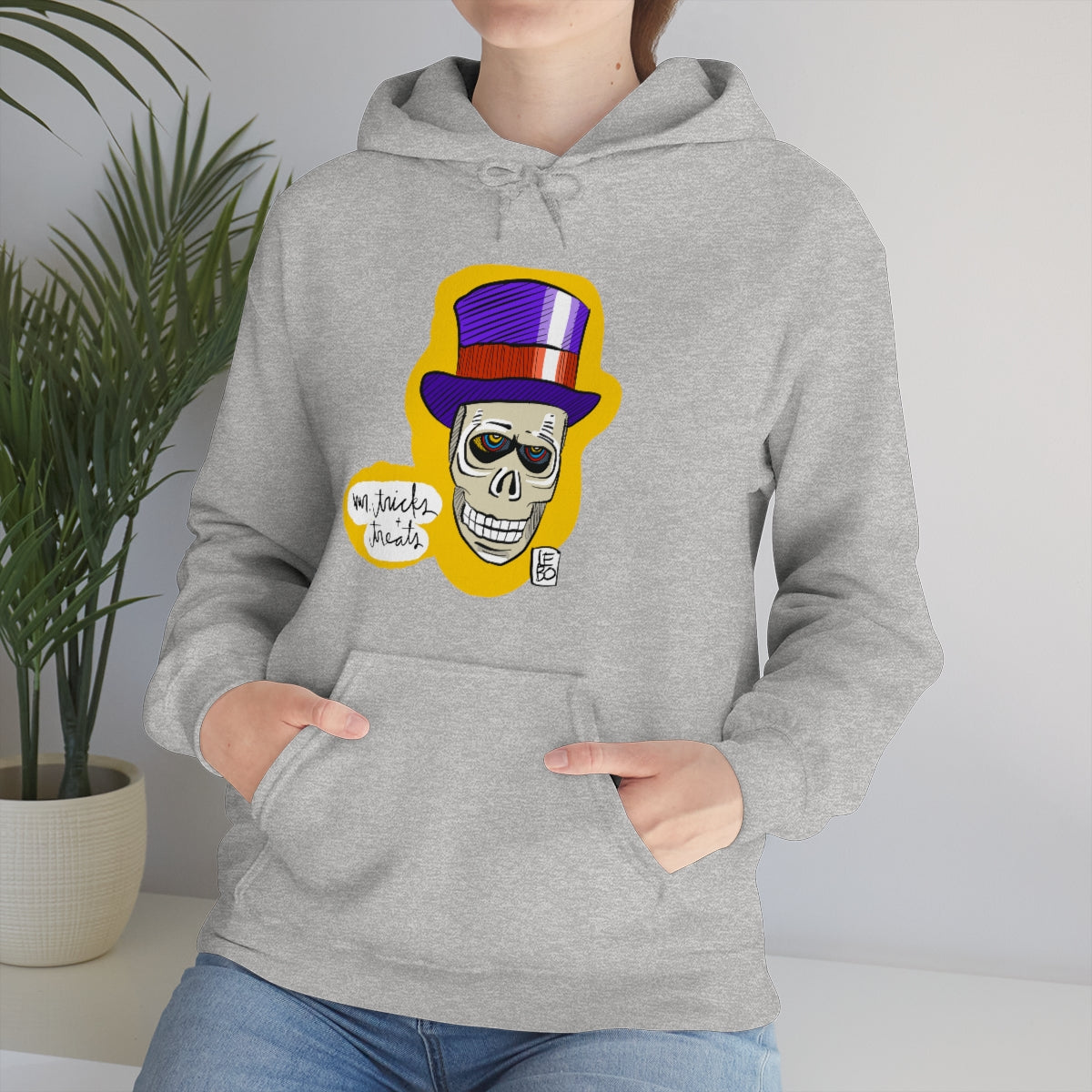 Mr Tricks and Treats - Lebo Unisex Hooded Sweatshirt